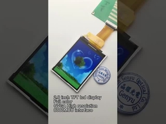 2.8 ইঞ্চি আরজিবি কালার টিএফটি এলসিডি 240x320 ডটস নরমাল হোয়াইট ST7789 30PIN এমসিইউ ইন্টারফেস