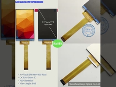 3.97 ইঞ্চি টিএফটি এলসিডি প্যানেল আইপিএস 480x800 রেজোলিউশন ডাব্লুভিজিএ এমআইপিআই 24 পিন এফপিসি 0.5mm পিচ