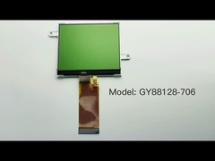 সবুজ ব্যাকলাইট সিওজি এলসিডি ডিসপ্লে ট্রান্সফ্লেক্টিভ এসটিএন সেগমেন্ট + গ্রাফিক 24 পিন এফপিসি