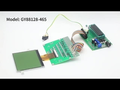 ইলেকট্রনিক স্কেলের জন্য COG ট্রান্সফ্লেক্টিভ এলসিডি স্ক্রিন STN Y-G সেগমেন্ট 3.8 ইঞ্চি