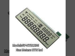 কাস্টমাইজড সাইজ এলসিডি ডিসপ্লে গ্যাস মিটার HTN পজিটিভ রিফ্লেক্টিভ এলসিডি স্ক্রিন 78x30mm