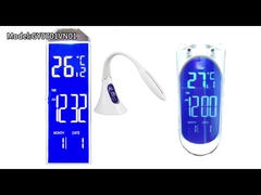 কাস্টম এলসিডি স্ক্রিন এইচটিএন সেগমেন্ট ব্লু জেব্রা হোয়াইট ব্যাকলাইট ডেস্ক ল্যাম্প জন্য