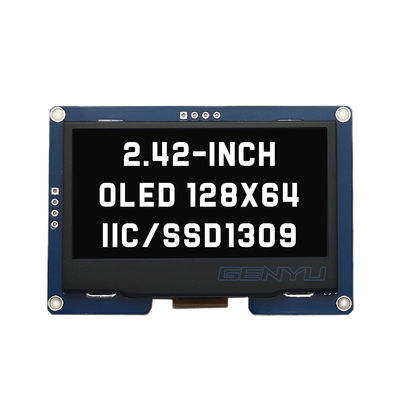 ভালো দাম 2.42 Inch OLED Display Module LCM 4 PIN IIC I2C SSD1309 Driver 128x64 Dots in Genyu White/Blue/Yellow/Green অনলাইন