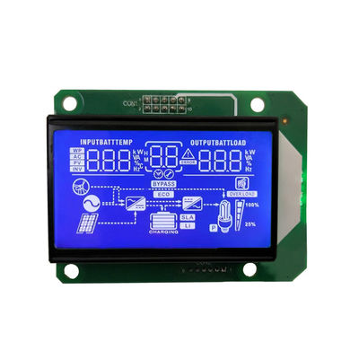 ভালো দাম Control/Drive IC comptaible VA HTN Blue Green Backlight COB Segment LCD Module for Customized UPS Inverter Display Panel অনলাইন