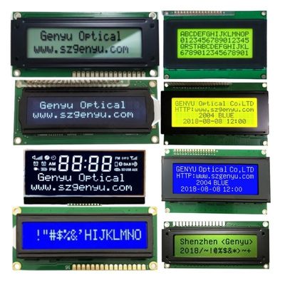 ভালো দাম Segment Display and Black Background 1601 1602 1604 16x2 2x16 16x4 20x4 LCD Display Module অনলাইন