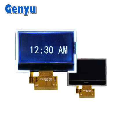 1.7 ইঞ্চি 128 * 64 এলসিডি ডিসপ্লে FFSTN নেতিবাচক 1.8V 21PIN সমান্তরাল ইন্টারফেস