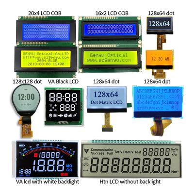 ভালো দাম Fstn Monochrome 128x64 dot Graphic Cog LCD 16x2 Lcm Vatn Lcd Digital Segment Screen Custom 7 Segment Lcd Display অনলাইন