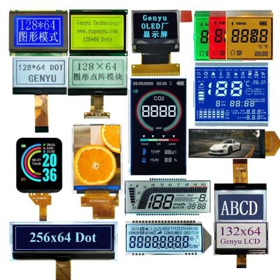 ভালো দাম Oem Odm Monochrome 128x64 Graphic Cog Custom HTN STN Fstn Segment black Va Segment OLED IPS Color TFT Touch LCD Display Lcd অনলাইন