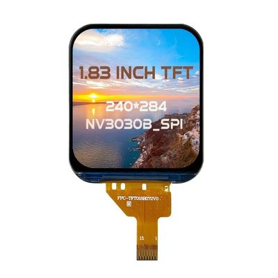 ভালো দাম NV3030B ড্রাইভার IC 240*284 IPS 1.83 TFT LCD 15পিন FPC 4-SPI কালার LCD টাচ স্ক্রিন মডিউল উচ্চ তাপমাত্রা প্রতিরোধের সাথে অনলাইন